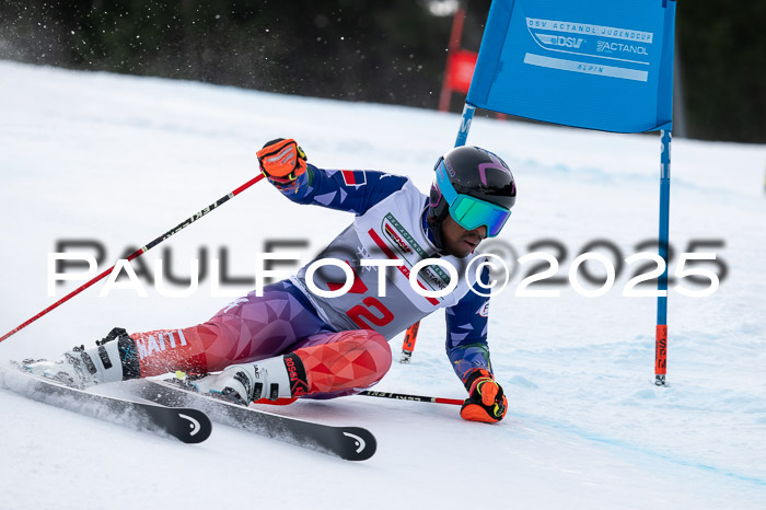 FIS Riesenslalom, Damen + Herren, Deutsche Jugendmeistersachaft 24.01.2025