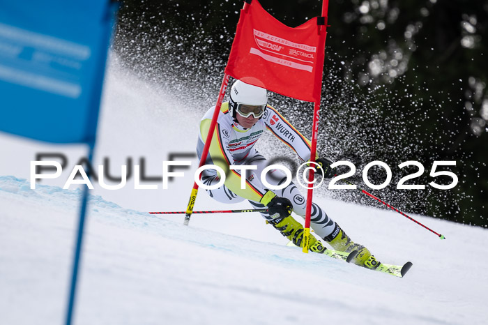 FIS Riesenslalom, Damen + Herren, Deutsche Jugendmeistersachaft 24.01.2025