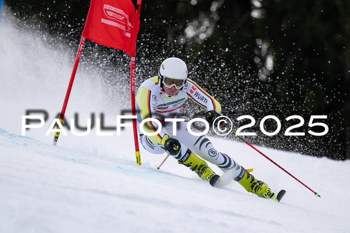 FIS Riesenslalom, Damen + Herren, Deutsche Jugendmeistersachaft 24.01.2025