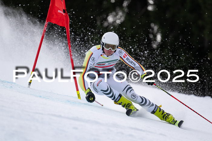 FIS Riesenslalom, Damen + Herren, Deutsche Jugendmeistersachaft 24.01.2025