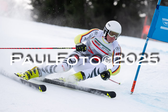 FIS Riesenslalom, Damen + Herren, Deutsche Jugendmeistersachaft 24.01.2025