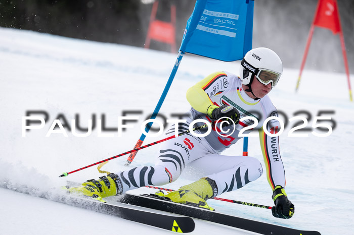 FIS Riesenslalom, Damen + Herren, Deutsche Jugendmeistersachaft 24.01.2025