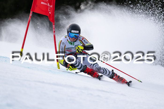 FIS Riesenslalom, Damen + Herren, Deutsche Jugendmeistersachaft 24.01.2025