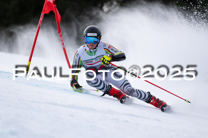 FIS Riesenslalom, Damen + Herren, Deutsche Jugendmeistersachaft 24.01.2025