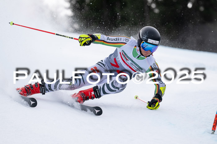 FIS Riesenslalom, Damen + Herren, Deutsche Jugendmeistersachaft 24.01.2025