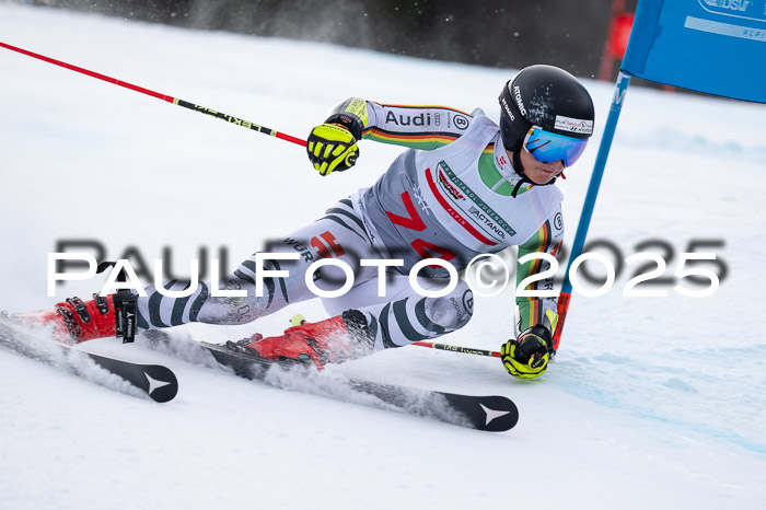 FIS Riesenslalom, Damen + Herren, Deutsche Jugendmeistersachaft 24.01.2025