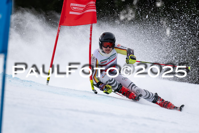 FIS Riesenslalom, Damen + Herren, Deutsche Jugendmeistersachaft 24.01.2025