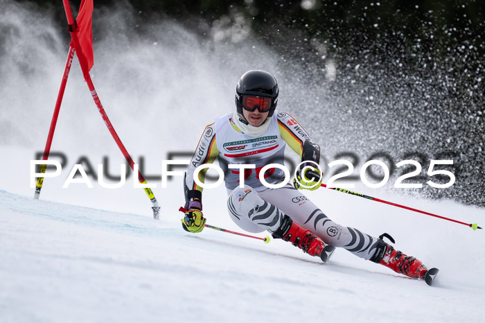 FIS Riesenslalom, Damen + Herren, Deutsche Jugendmeistersachaft 24.01.2025