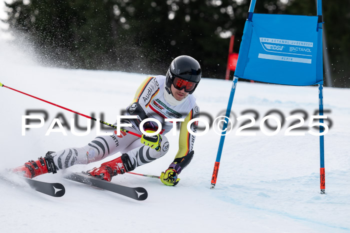 FIS Riesenslalom, Damen + Herren, Deutsche Jugendmeistersachaft 24.01.2025