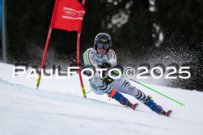 FIS Riesenslalom, Damen + Herren, Deutsche Jugendmeistersachaft 24.01.2025