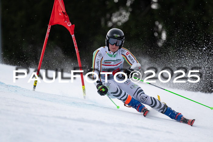 FIS Riesenslalom, Damen + Herren, Deutsche Jugendmeistersachaft 24.01.2025