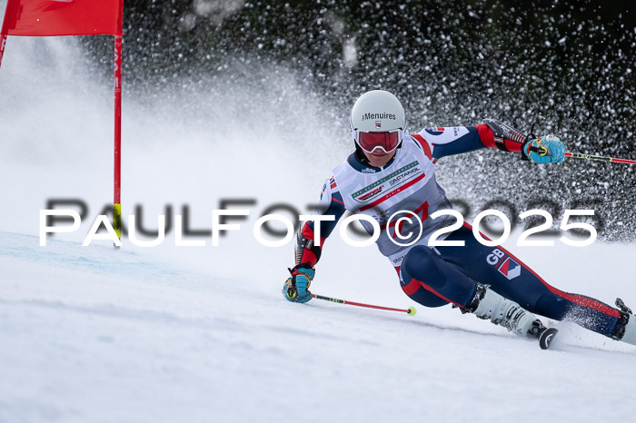 FIS Riesenslalom, Damen + Herren, Deutsche Jugendmeistersachaft 24.01.2025