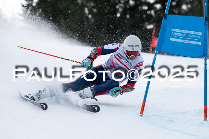 FIS Riesenslalom, Damen + Herren, Deutsche Jugendmeistersachaft 24.01.2025