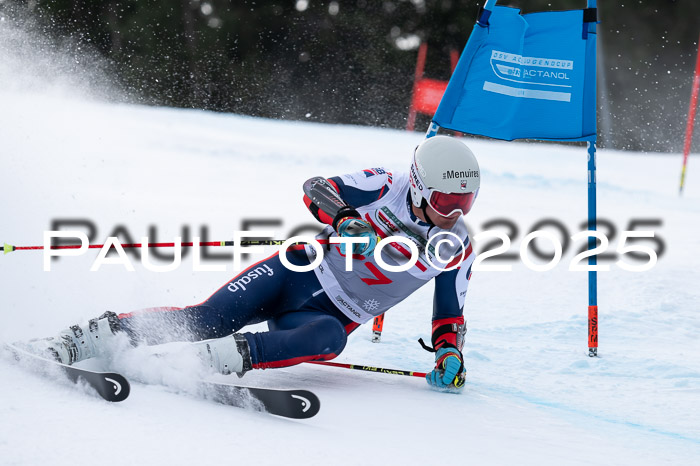 FIS Riesenslalom, Damen + Herren, Deutsche Jugendmeistersachaft 24.01.2025