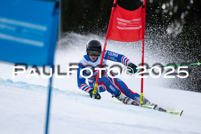 FIS Riesenslalom, Damen + Herren, Deutsche Jugendmeistersachaft 24.01.2025