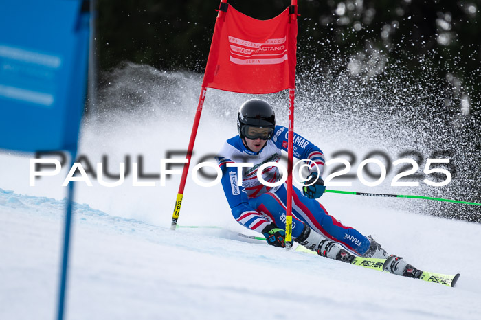 FIS Riesenslalom, Damen + Herren, Deutsche Jugendmeistersachaft 24.01.2025