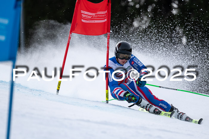 FIS Riesenslalom, Damen + Herren, Deutsche Jugendmeistersachaft 24.01.2025