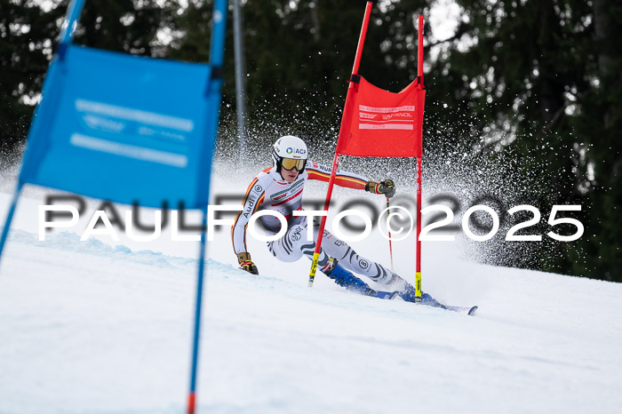 FIS Riesenslalom, Damen + Herren, Deutsche Jugendmeistersachaft 24.01.2025