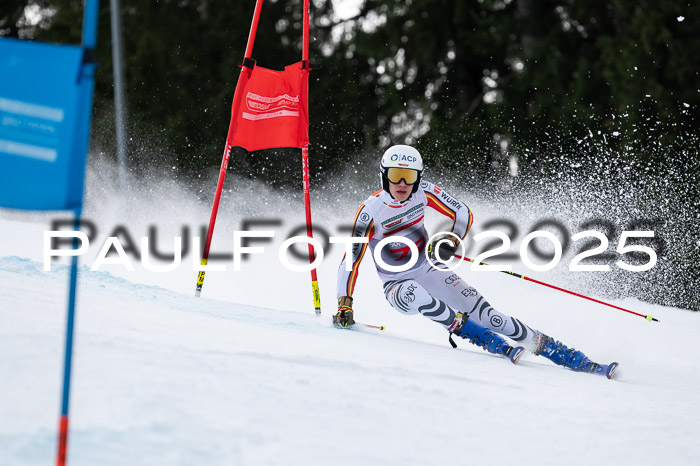 FIS Riesenslalom, Damen + Herren, Deutsche Jugendmeistersachaft 24.01.2025