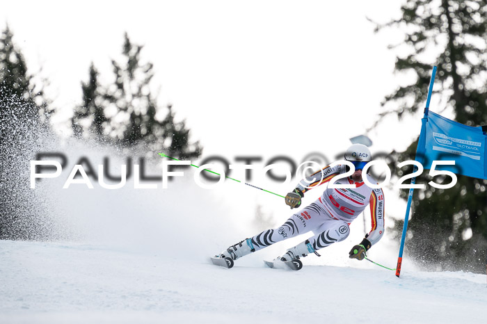 FIS Riesenslalom, Damen + Herren, Deutsche Jugendmeistersachaft 24.01.2025