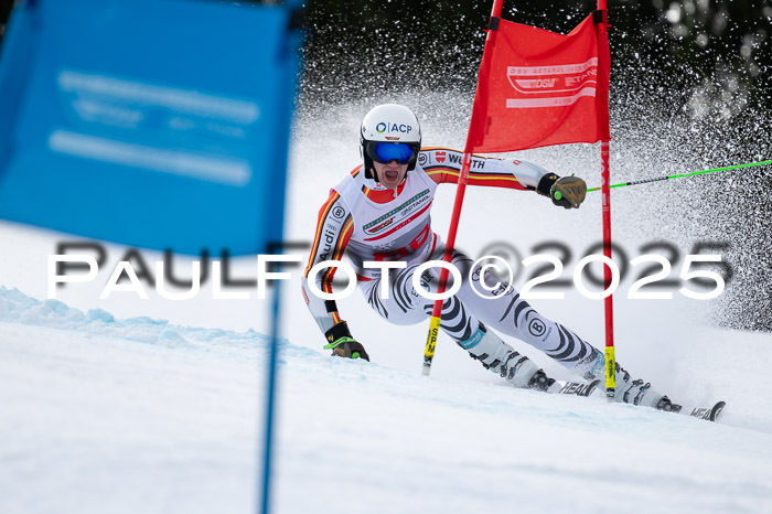 FIS Riesenslalom, Damen + Herren, Deutsche Jugendmeistersachaft 24.01.2025