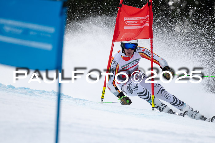 FIS Riesenslalom, Damen + Herren, Deutsche Jugendmeistersachaft 24.01.2025