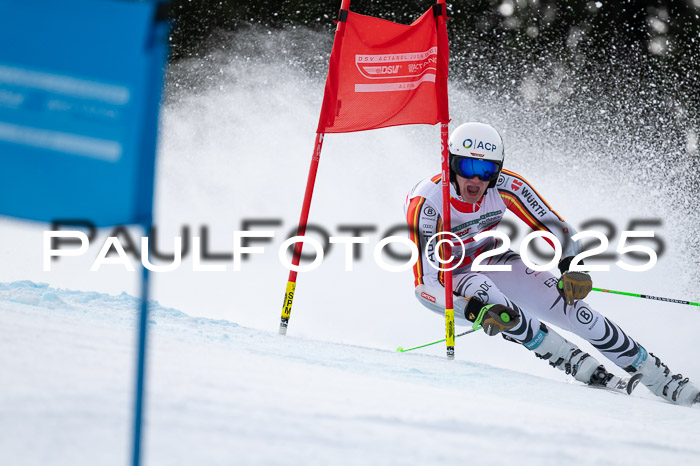 FIS Riesenslalom, Damen + Herren, Deutsche Jugendmeistersachaft 24.01.2025