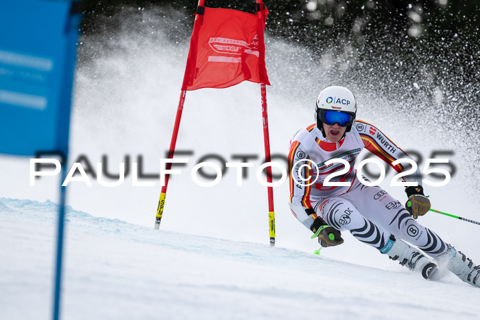 FIS Riesenslalom, Damen + Herren, Deutsche Jugendmeistersachaft 24.01.2025