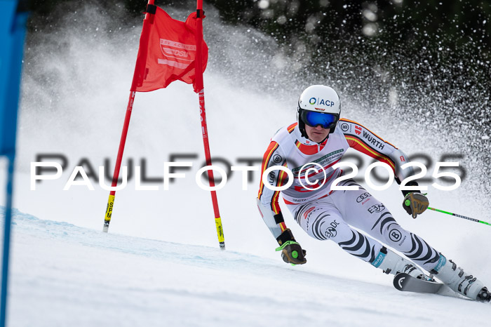 FIS Riesenslalom, Damen + Herren, Deutsche Jugendmeistersachaft 24.01.2025