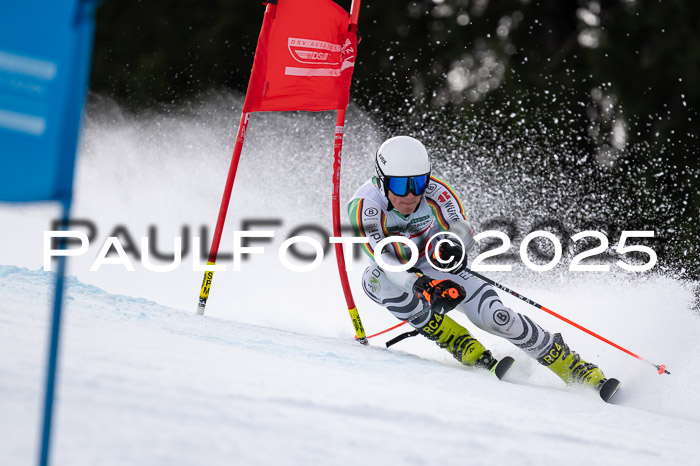 FIS Riesenslalom, Damen + Herren, Deutsche Jugendmeistersachaft 24.01.2025