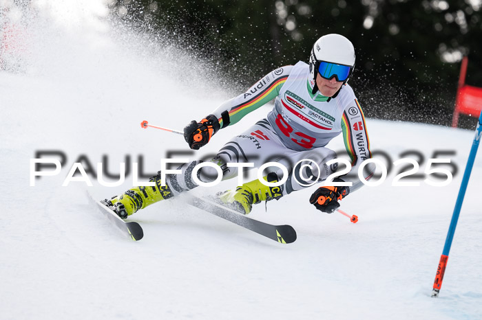 FIS Riesenslalom, Damen + Herren, Deutsche Jugendmeistersachaft 24.01.2025