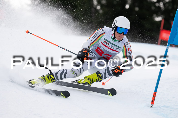 FIS Riesenslalom, Damen + Herren, Deutsche Jugendmeistersachaft 24.01.2025