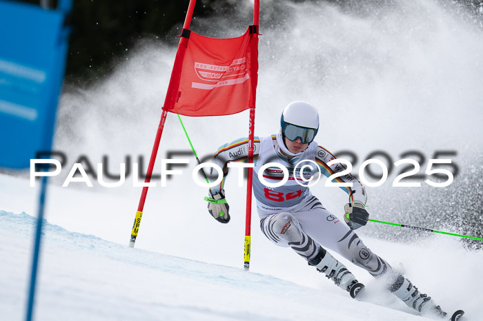 FIS Riesenslalom, Damen + Herren, Deutsche Jugendmeistersachaft 24.01.2025