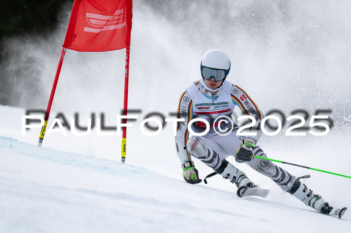 FIS Riesenslalom, Damen + Herren, Deutsche Jugendmeistersachaft 24.01.2025