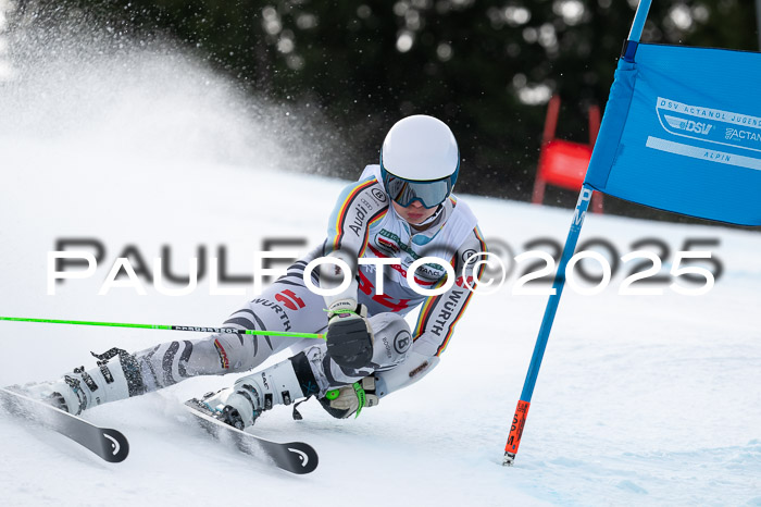 FIS Riesenslalom, Damen + Herren, Deutsche Jugendmeistersachaft 24.01.2025