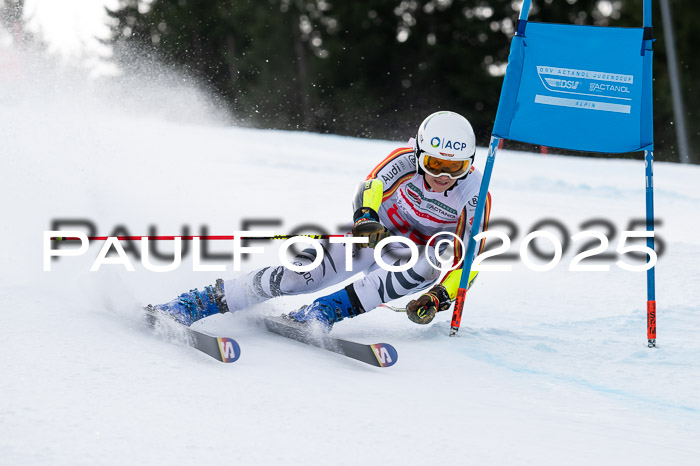 FIS Riesenslalom, Damen + Herren, Deutsche Jugendmeistersachaft 24.01.2025