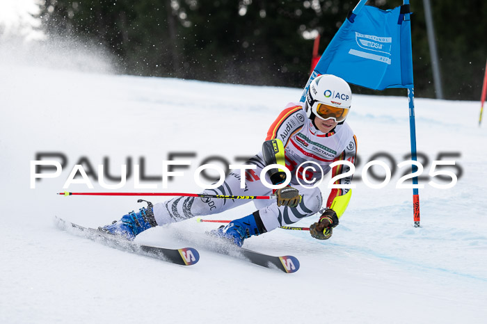 FIS Riesenslalom, Damen + Herren, Deutsche Jugendmeistersachaft 24.01.2025