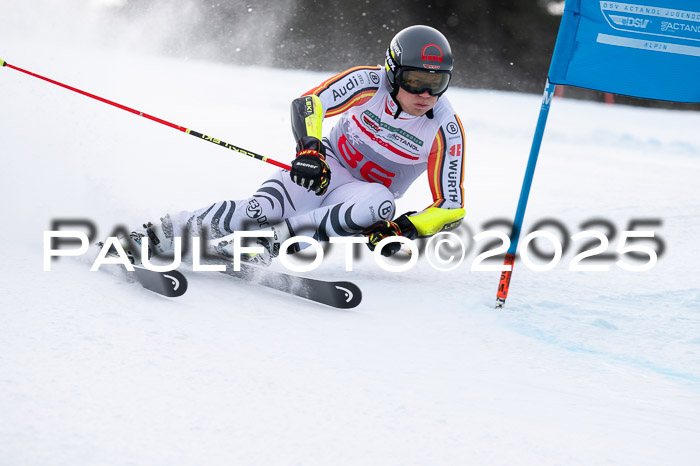 FIS Riesenslalom, Damen + Herren, Deutsche Jugendmeistersachaft 24.01.2025