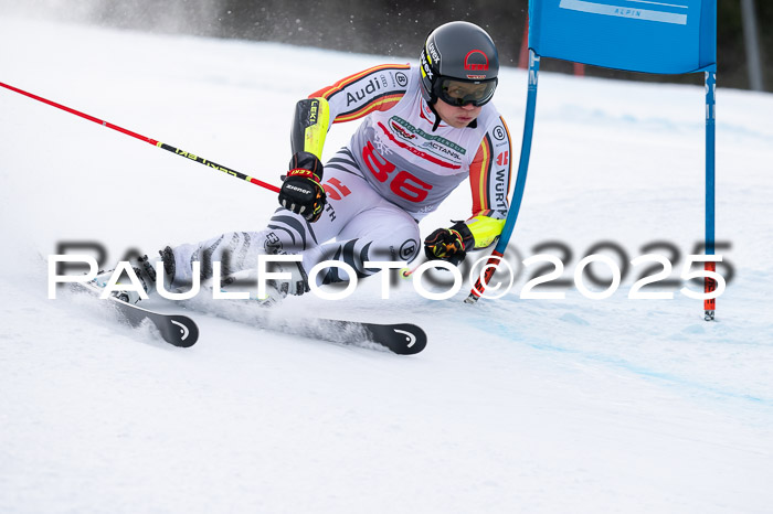 FIS Riesenslalom, Damen + Herren, Deutsche Jugendmeistersachaft 24.01.2025