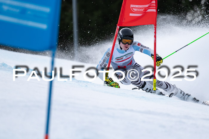 FIS Riesenslalom, Damen + Herren, Deutsche Jugendmeistersachaft 24.01.2025