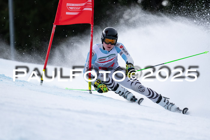 FIS Riesenslalom, Damen + Herren, Deutsche Jugendmeistersachaft 24.01.2025