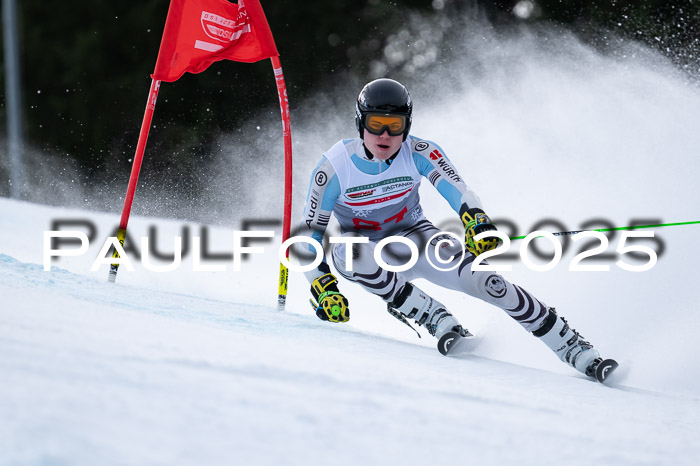 FIS Riesenslalom, Damen + Herren, Deutsche Jugendmeistersachaft 24.01.2025