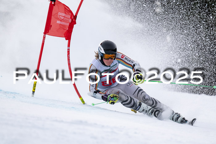 FIS Riesenslalom, Damen + Herren, Deutsche Jugendmeistersachaft 24.01.2025