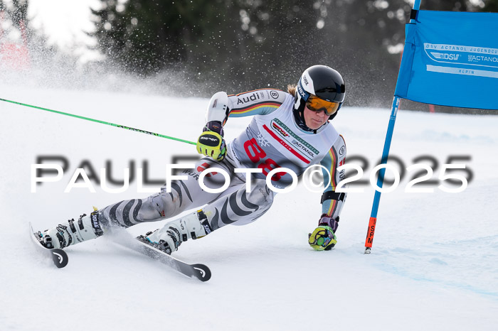 FIS Riesenslalom, Damen + Herren, Deutsche Jugendmeistersachaft 24.01.2025