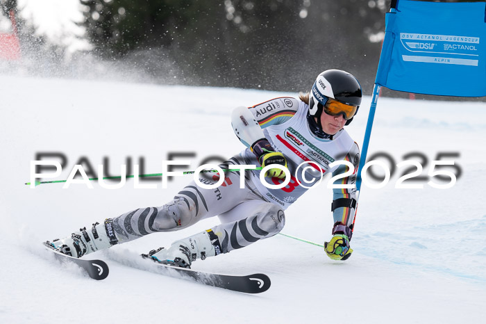 FIS Riesenslalom, Damen + Herren, Deutsche Jugendmeistersachaft 24.01.2025