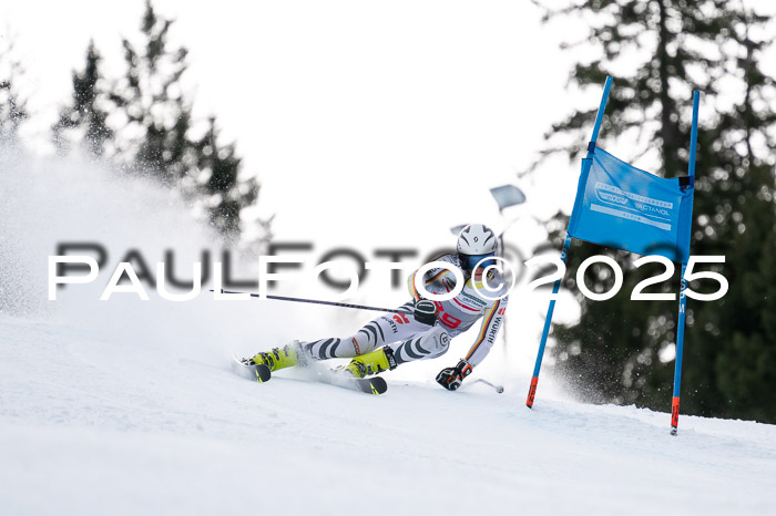 FIS Riesenslalom, Damen + Herren, Deutsche Jugendmeistersachaft 24.01.2025