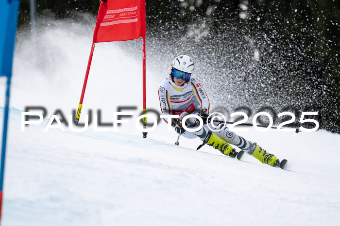 FIS Riesenslalom, Damen + Herren, Deutsche Jugendmeistersachaft 24.01.2025