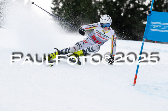 FIS Riesenslalom, Damen + Herren, Deutsche Jugendmeistersachaft 24.01.2025