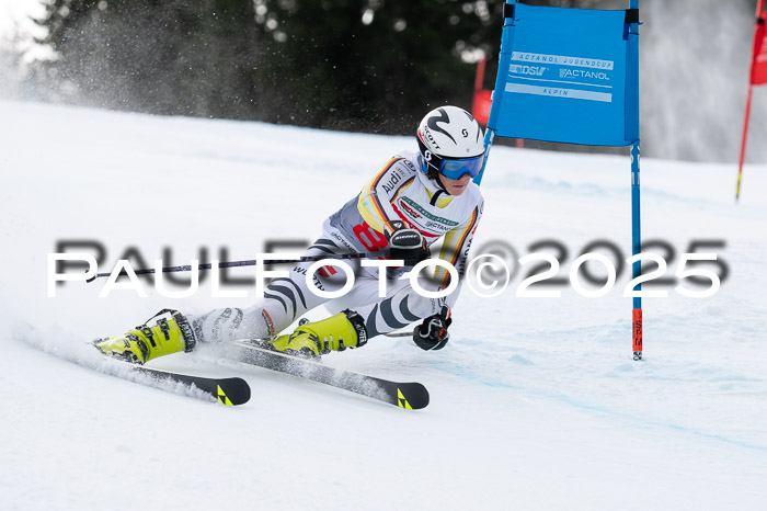 FIS Riesenslalom, Damen + Herren, Deutsche Jugendmeistersachaft 24.01.2025