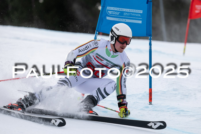 FIS Riesenslalom, Damen + Herren, Deutsche Jugendmeistersachaft 24.01.2025